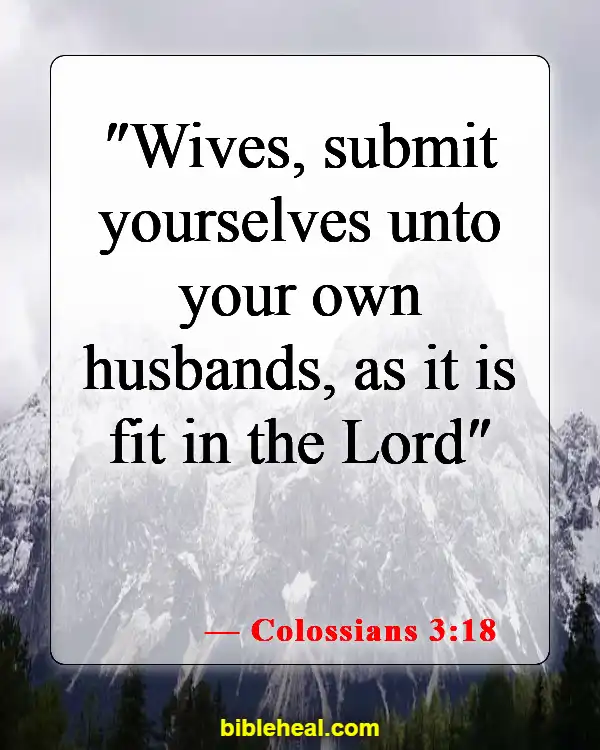 Bible Verses About Strong Women (Colossians 3:18)