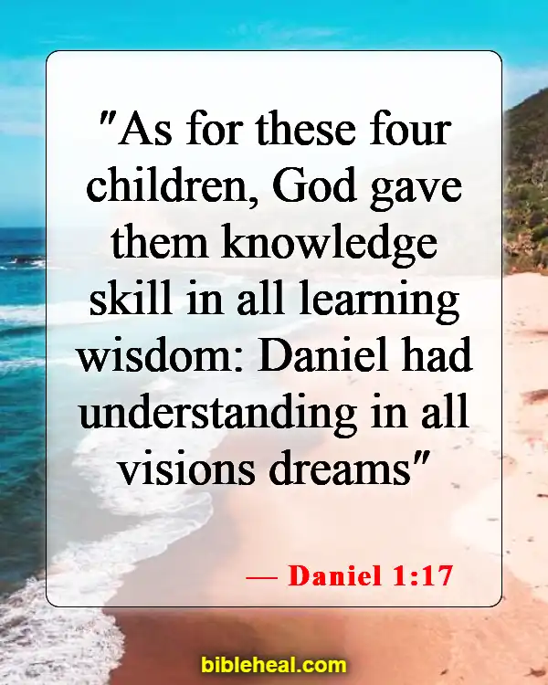 Bible Verses About Glorifying God With Your Talents (Daniel 1:17)