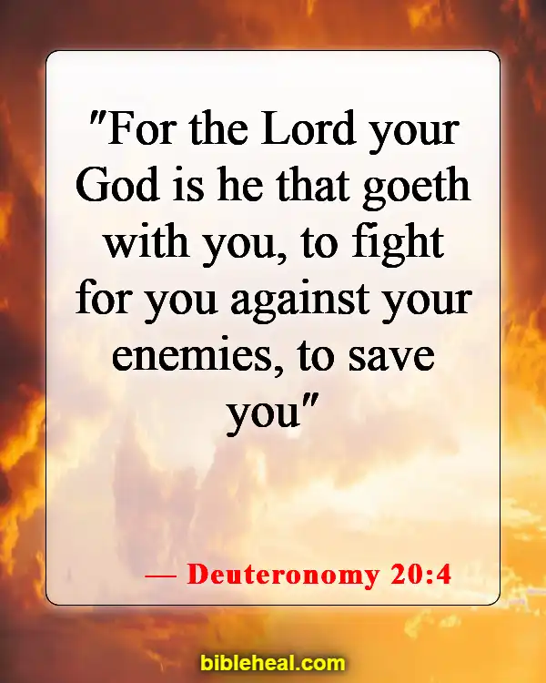 Bible Verses About Being A Warrior For God (Deuteronomy 20:4)