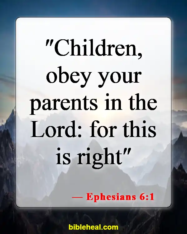 Bible Verses To Share With Grandchildren (Ephesians 6:1)