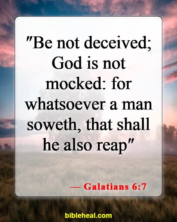 Bible Verse About Making Fun Of God (Galatians 6:7)