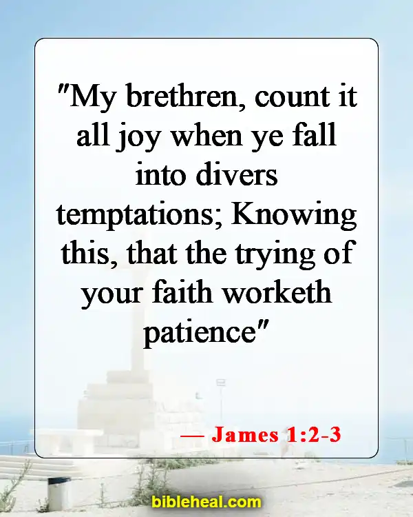 Bible Verse About Being Thankful For Trials (James 1:2-3)