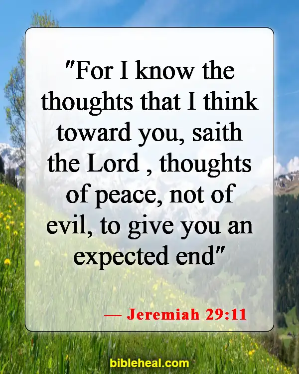 Bible Verses When You Feel Defeated (Jeremiah 29:11)