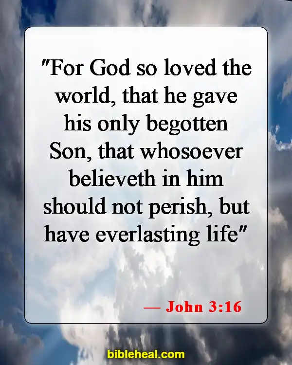 Bible Verse About Accepting Jesus (John 3:16)