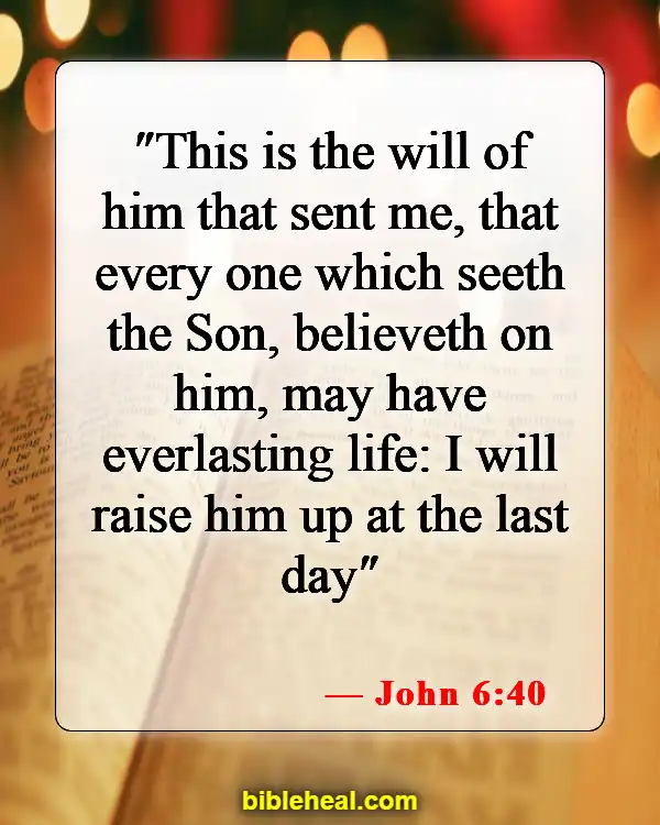 Bible Verse About Accepting Jesus (John 6:40)