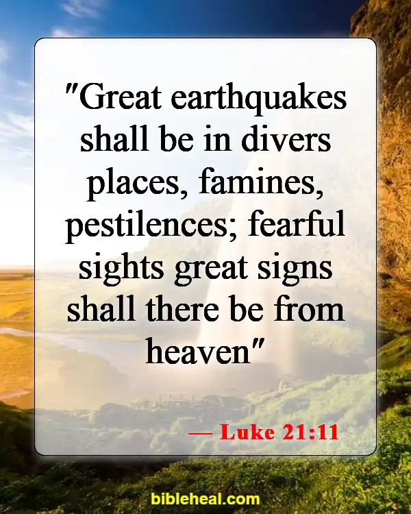 Bible Verses About Weather In The Last Days (Luke 21:11)