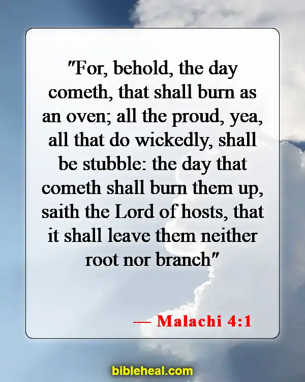 Bible Verses About Weather In The Last Days (Malachi 4:1)