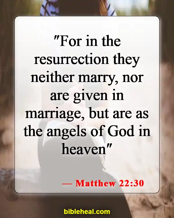 Bible Verses About Being Reunited With Loved Ones In Heaven (Matthew 22:30)