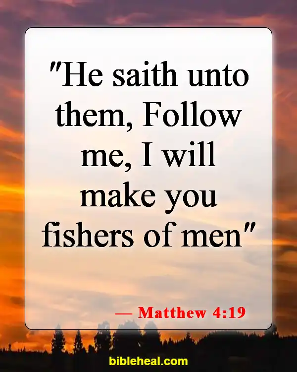 Bible Verses About Commitment To Ministry (Matthew 4:19)