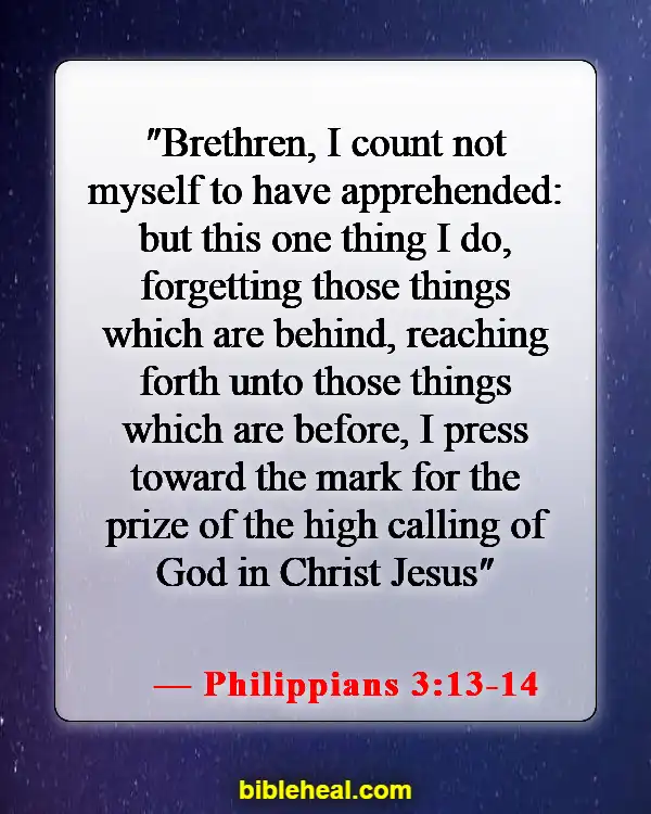 Bible Verses About Living Life To The Fullest  (Philippians 3:13-14)