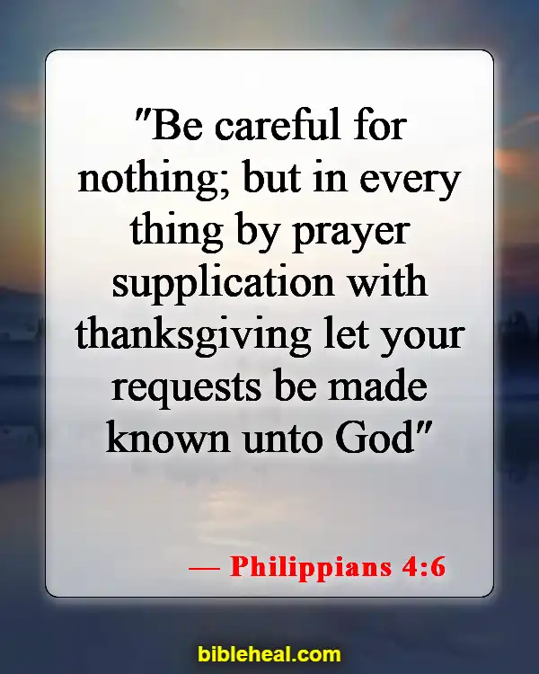 Bible Verse About Waiting For Answered Prayer (Philippians 4:6)