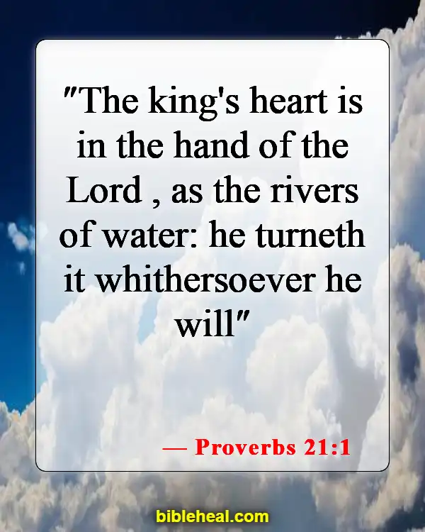 Bible Verses About God’s Sovereignty (Proverbs 21:1)