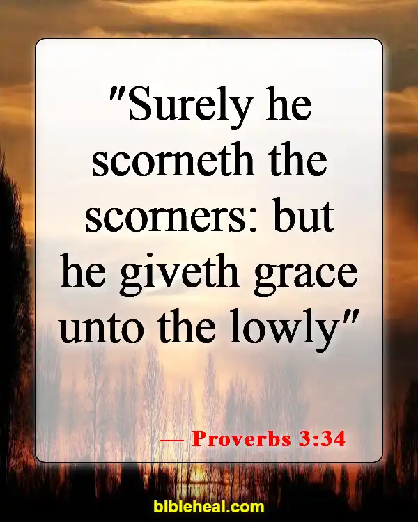 Bible Verses On Grace For Greatness (Proverbs 3:34)