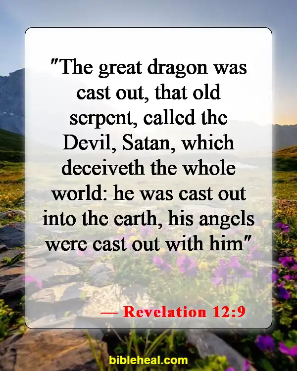 Bible Verses About Satan's Distractions (Revelation 12:9)