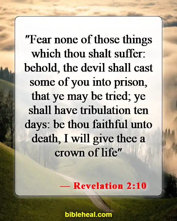 Bible Verse About Being Thankful For Trials (Revelation 2:10)