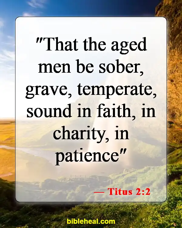 Bible Verse About Endurance And Character (Titus 2:2)